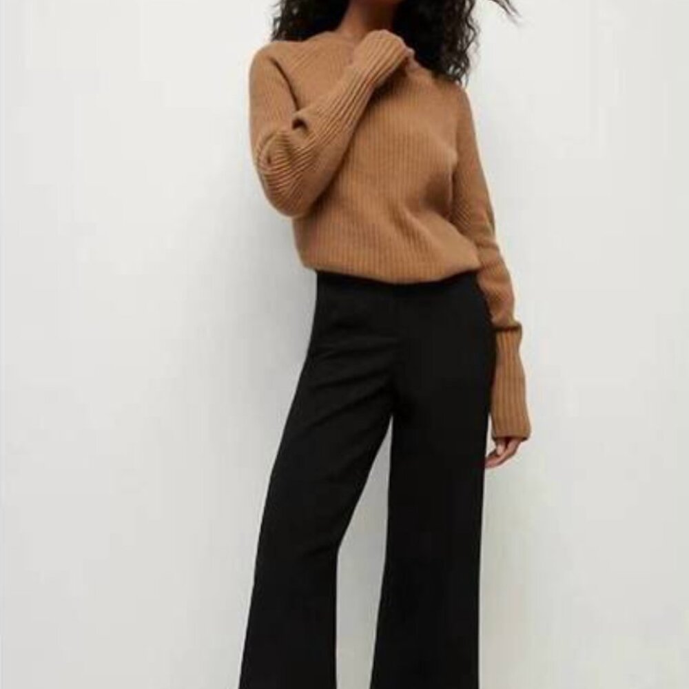 Like New VERONICA BEARD Women's Angela Pullover in Acorn